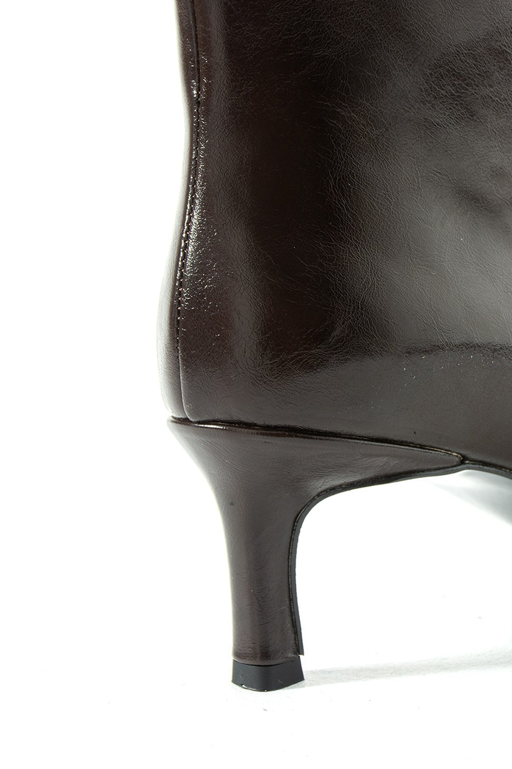 Despina Shoes Viona Kahverengi Kadın Çizme – yakın detay 6
